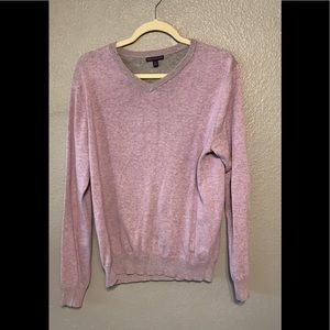 Purple crew neck sweater